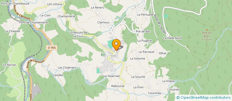 localisation de l'entreprise SCI LAURRINE  JOB