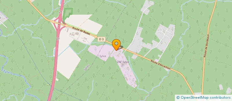 localisation de l'entreprise SCI LAURRY  BELIN-BELIET