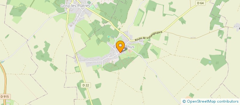 localisation de l'entreprise SCI LAURUS NOBILIS  EPIAIS-RHUS