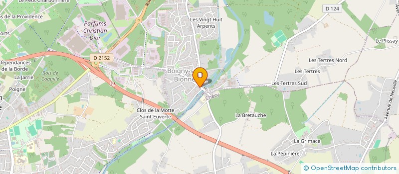 localisation de l'entreprise SCI LAUSA à BOIGNY-SUR-BIONNE