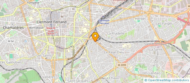 localisation de l'entreprise SCI LAUSALE IMMOBILIER  CLERMONT-FERRAND