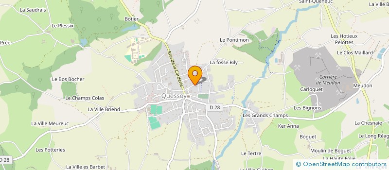 localisation de l'entreprise SCI LAUSI à QUESSOY