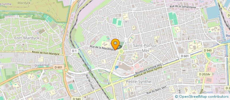 localisation de l'entreprise SCI LAUSOLU à DUNKERQUE