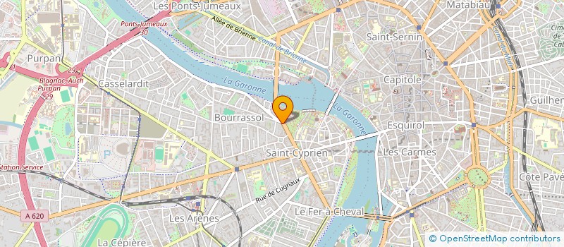 localisation de l'entreprise SCI LAUSOTTE à TOULOUSE