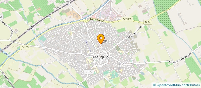 localisation de l'entreprise SCI LAUSSAT  MAUGUIO