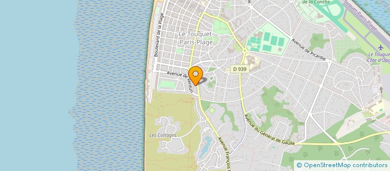 localisation de l'entreprise SCI LAUSTE à LE TOUQUET-PARIS-PLAGE