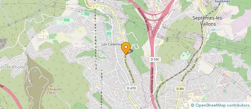 localisation de l'entreprise SCI LAUTAN à LES PENNES-MIRABEAU