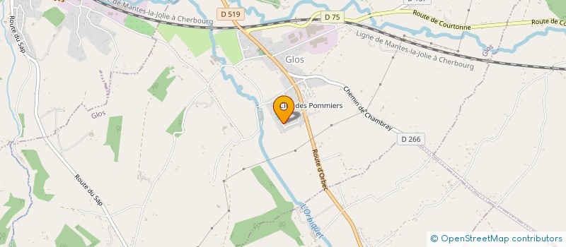 localisation de l'entreprise SCI LAUTELLE  GLOS