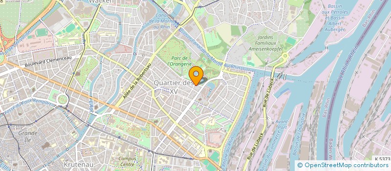 localisation de l'entreprise SCI LAUTERBOURG  STRASBOURG