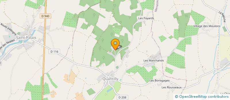 localisation de l'entreprise SCI LAUTHY  QUANTILLY