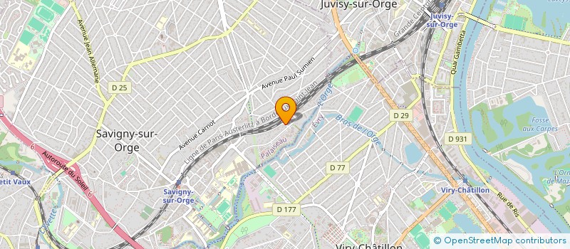 localisation de l'entreprise SCI LAUTHY  SAVIGNY-SUR-ORGE
