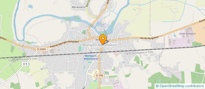 localisation de l'entreprise SCI LAUTRETTE  MONTPON-MENESTEROL