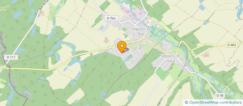 localisation de l'entreprise SCI LAUTRIDOU  SEPPOIS-LE-BAS