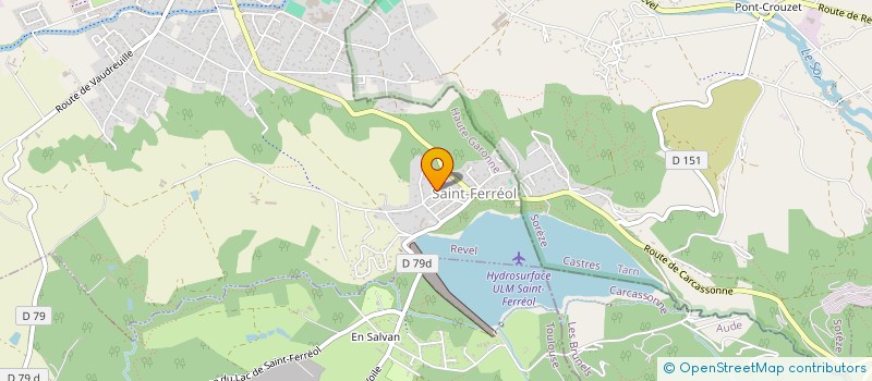 localisation de l'entreprise SCI LAUVE  REVEL