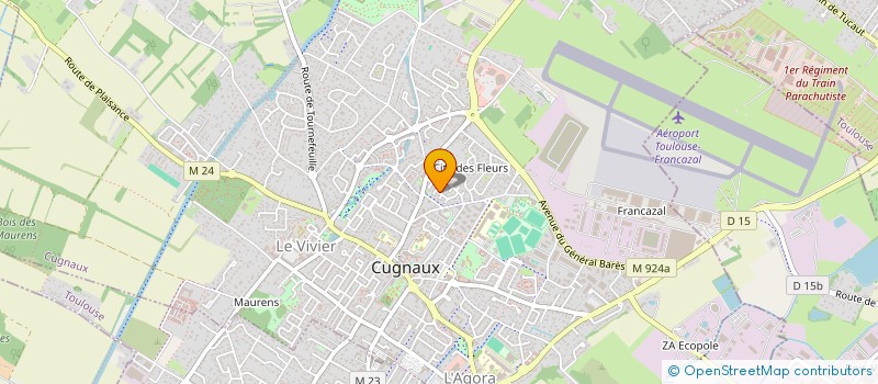 localisation de l'entreprise SCI LAUVE à VILLENEUVE-TOLOSANE