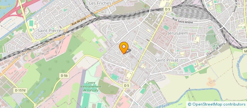 localisation de l'entreprise SCI LAUVIA  MARLY