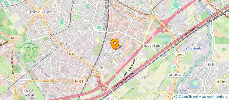 localisation de l'entreprise SCI LAUVIN à MONTPELLIER