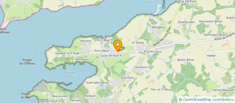 localisation de l'entreprise SCI LAUWENIE  LOGONNA-DAOULAS