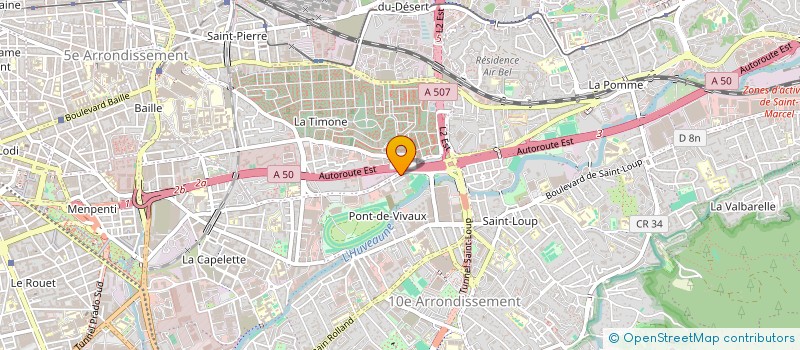 localisation de l'entreprise SCI LAUZE 10 EME à MARSEILLE