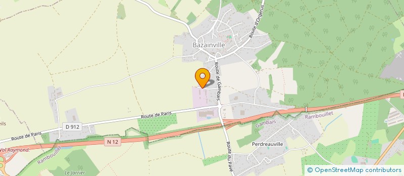 localisation de l'entreprise SCI LAUZE ET GRANIT  BAZAINVILLE