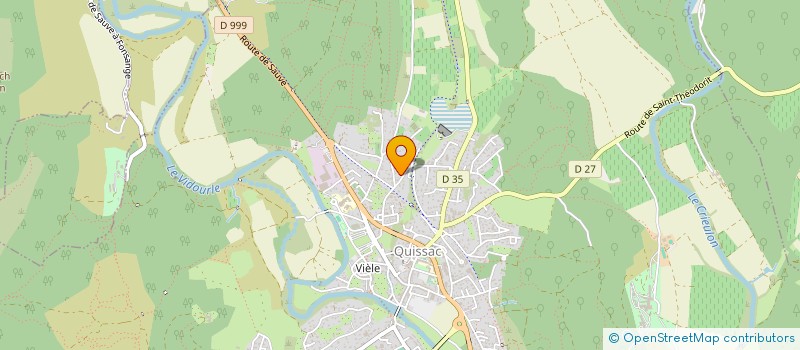 localisation de l'entreprise SCI LAUZIERE  QUISSAC