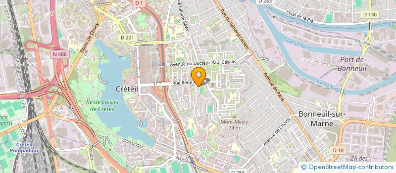 localisation de l'entreprise SCI LAV-LIM à CRETEIL