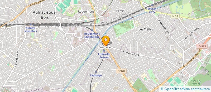 localisation de l'entreprise SCI LAVA à SEVRAN