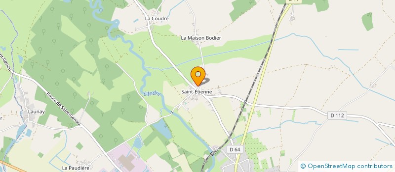 localisation de l'entreprise SCI LAVABA à BUZANCAIS