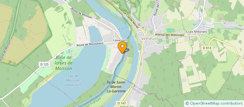 localisation de l'entreprise SCI LAVACOURT  MOISSON