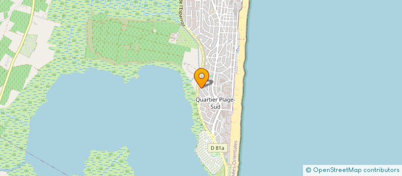 localisation de l'entreprise SCI LAVAIL LEFEBVRE  CANET-EN-ROUSSILLON