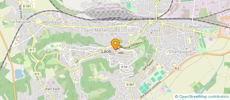 localisation de l'entreprise SCI LAVAL à LAON