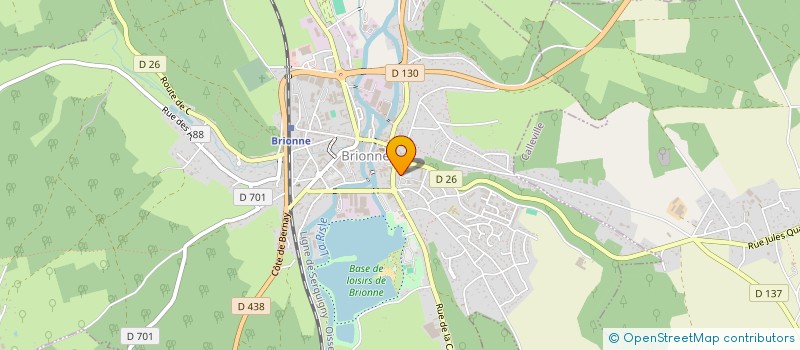 localisation de l'entreprise SCI LAVAL CASTELOT  BRIONNE