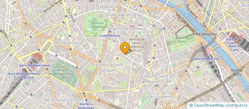 localisation de l'entreprise SCI LAVALLEE-EMERAUDE  PARIS