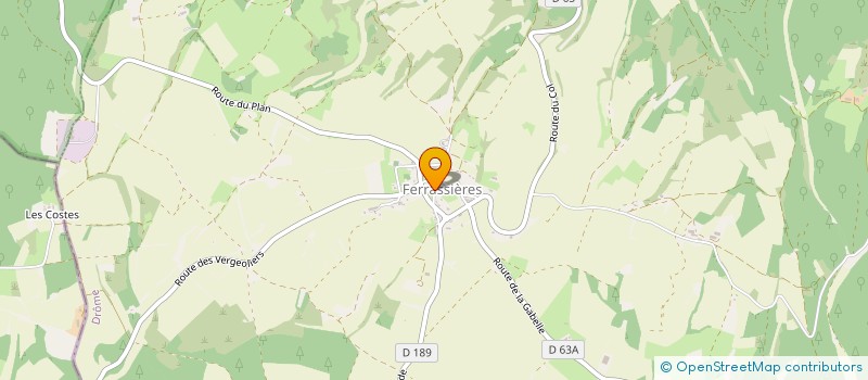 localisation de l'entreprise SCI LAVANDES BLEUES  FERRASSIERES