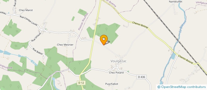 localisation de l'entreprise SCI LAVAUD à PERIGNAC