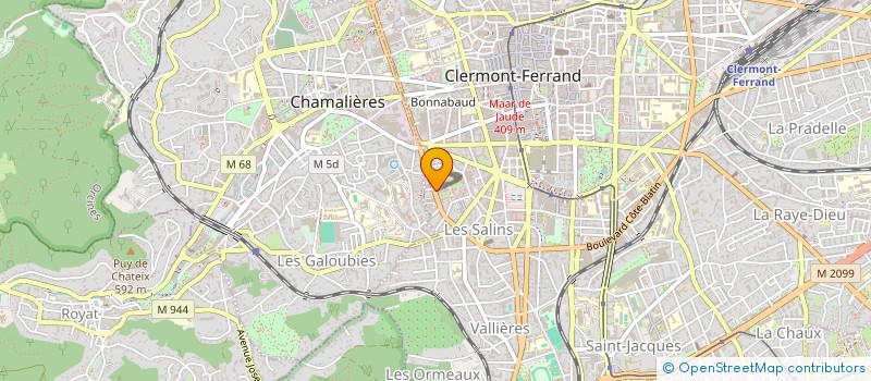 localisation de l'entreprise SCI LAVAURE  MARAT