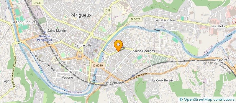 localisation de l'entreprise SCI LAVAURIE à PERIGUEUX