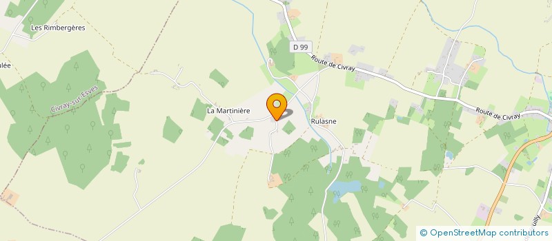 localisation de l'entreprise SCI LAVEAU  CUSSAY