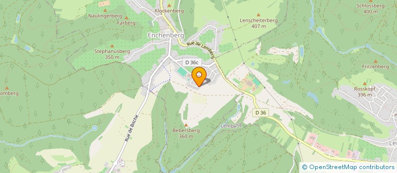 localisation de l'entreprise SCI LAVENIR  ENCHENBERG