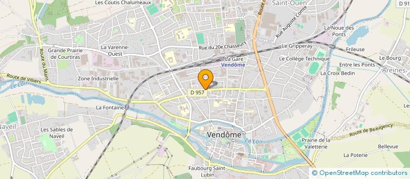 localisation de l'entreprise SCI LAVENUE GY  VENDOME