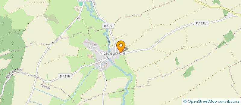 localisation de l'entreprise SCI LAVERLI  LIGNIERES-SUR-AIRE