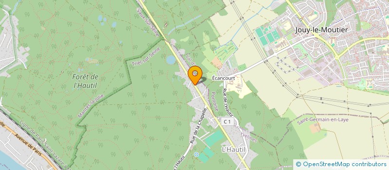 localisation de l'entreprise SCI LAVERSA  TRIEL-SUR-SEINE