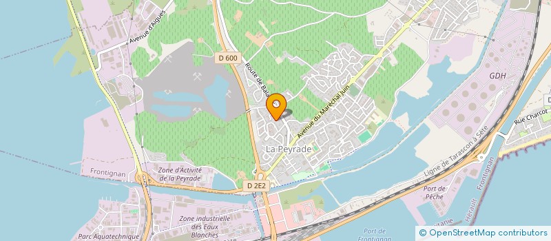 localisation de l'entreprise SCI LAVEYRON  FIRMINY