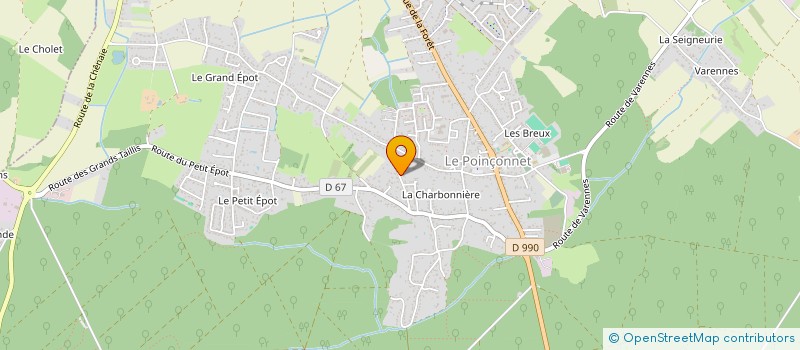 localisation de l'entreprise SCI LAVI à LE POINCONNET
