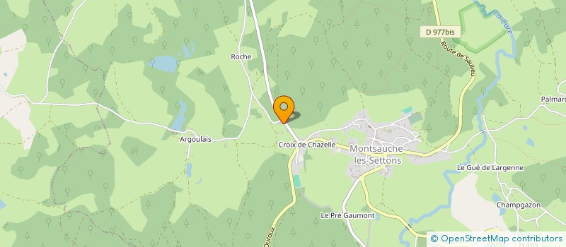 localisation de l'entreprise SCI LAVI DANS LE PRE à MONTSAUCHE LES SETTONS