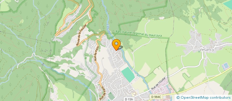 localisation de l'entreprise SCI LAVIE  GEX