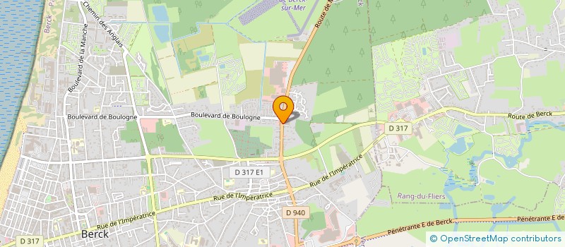 localisation de l'entreprise SCI LAVIGIE à BERCK