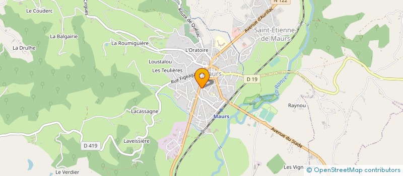 localisation de l'entreprise SCI LAVIGNE à MAURS