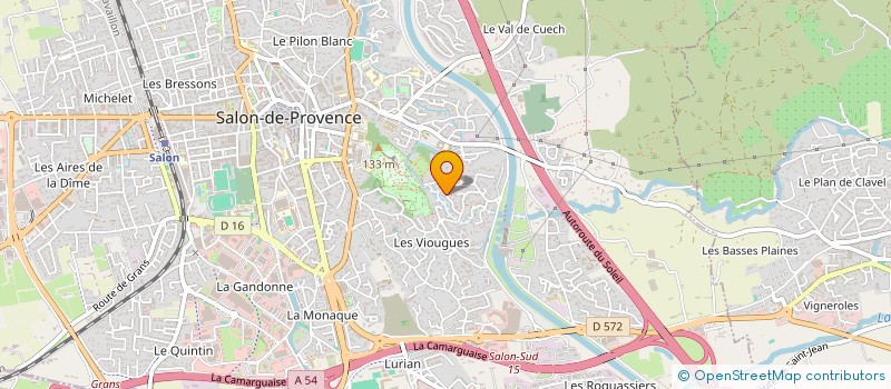 localisation de l'entreprise SCI LAVIGNE  L'ISLE-SUR-LA-SORGUE