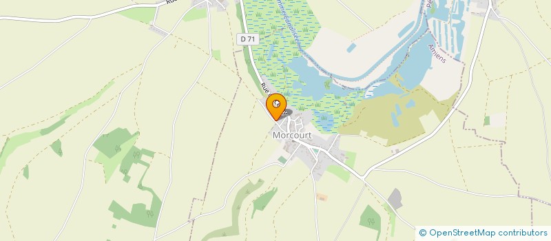 localisation de l'entreprise SCI LAVILLET  MORCOURT